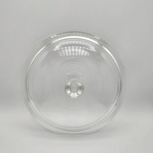 Vintage Pyrex or Corning Glass lid - unmarked #9 on lip